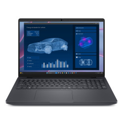 DELL Pro Max 16 MC16255 Copilot+ PC AMD Ryzen AI 7 PRO PRO 350 Mobile workstation 40.6 cm (16") Full HD+ 32 GB LPDDR5x-SDRAM 512 GB SSD NVIDIA RTX PRO 500 Blackwell Wi-Fi 7 (802.11be) Windows 11 Pro Black UK English