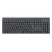 Hama WKM-100 keyboard Mouse included Universal RF Wireless QWERTY UK International Black