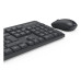 Hama WKM-100 keyboard Mouse included Universal RF Wireless QWERTY UK International Black