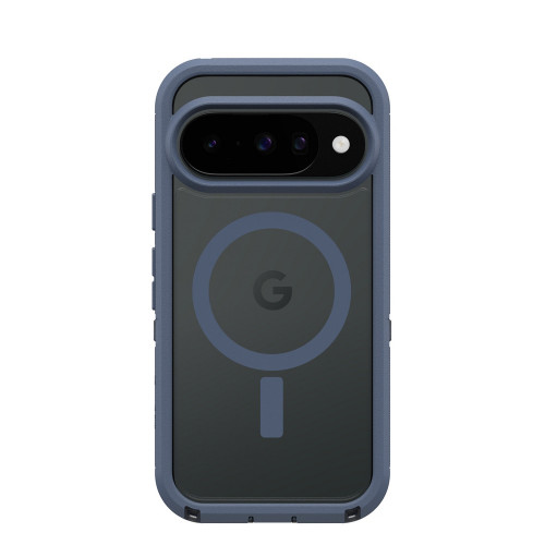OtterBox Google Pixel 10 and Pixel 10 Pro Defender Series Pro XT Case with Magnets - Baby Blue Clear
