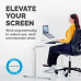 Fellowes Laptop Stand for Desk - I-Spire Quick Lift Adjustable Laptop Stand for the Home and Office - Portable Laptop Stand with 7 Height Adjustments - Max Monitor Size 17