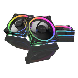 ASUS Prime MR120 Fan ARGB Black 3in1 Computer case 12 cm