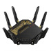 ASUS ROG Rapture GT-BE98 wireless router 10 Gigabit Ethernet Quad-band (2.4 GHz / 5 GHz-1 / 5 GHz-2 / 6 GHz) Black