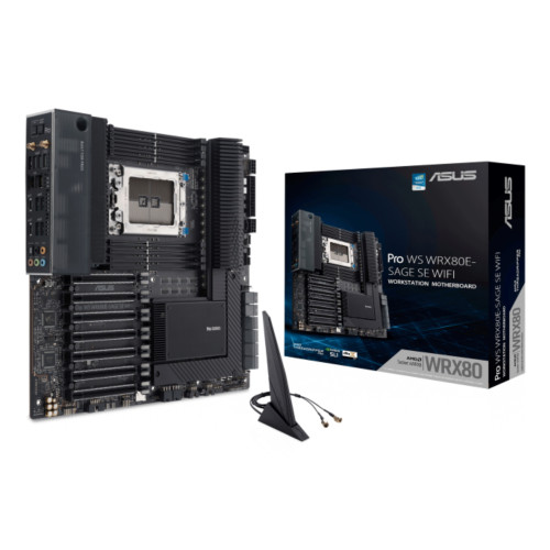 ASUS WRX80E-SAGE SE WIFI AMD WRX80 Socket SP3 Extended ATX