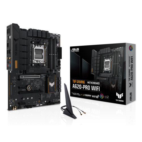 ASUS TUF GAMING A620-PRO WIFI AMD A620 Socket AM5 ATX