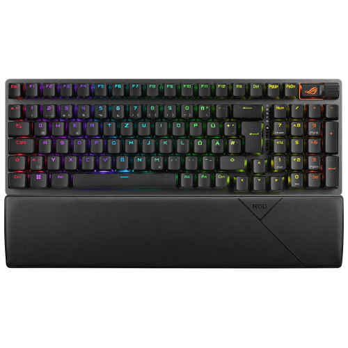 ASUS ROG Strix Scope II 96 Wireless keyboard Gaming USB + RF Wireless + Bluetooth QWERTY UK English Black
