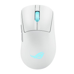ASUS ROG Keris II Origin WHT mouse Gaming Right-hand RF Wireless + Bluetooth + USB Type-A Optical 42000 DPI