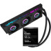 ASUS ROG Strix LC IV 360 ARGB LCD Processor All-in-one liquid cooler 12 cm Black