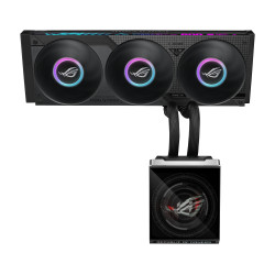 ASUS ROG Strix SLC IV 360 ARGB LCD Processor All-in-one liquid cooler 12 cm Black 1 pc(s)