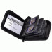Hama Wallet 12 SD memory card case Koskin Black