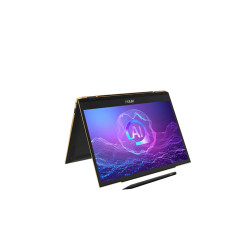 MSI SUMMIT 13 AI EVO A2HMTG-069UK laptop Intel Core Ultra 7 255H Hybrid (2-in-1) 33.8 cm (13.3") Touchscreen Full HD+ 32 GB LPDDR5-SDRAM 1 TB SSD Wi-Fi 7 (802.11be) Windows 11 Home UK English Black