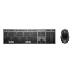 HP 720 Multi-Device Rechargeable Wireless Keyboard and Mouse Combo