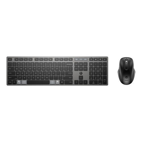 HP 720 Multi-Device Rechargeable Wireless Keyboard and Mouse Combo