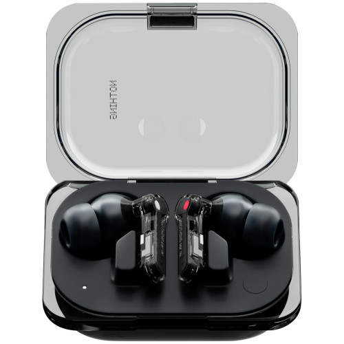 Nothing Ear (a) Wireless Earbuds, 45dB Hybrid Noise Cancelling Earbuds, Hi-Res Audio, Advanced Equaliser, Dual Connect, 6 Mics, 42.5H Playtime Ear Buds Wireless Bluetooth
