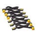 APC Power Cord Kit (6 ea), Locking, C13 to C14 (90 Degree), 1.2m