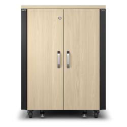 APC NetShelter Soundproof, 17U, Server Rack Enclosure, 230V, Maple