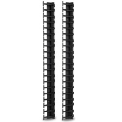 APC NetShelter Cable Management, Vertical Cable Manager, for NetShelter SX 600mm Wide 42U, Set of 2, 107 x 889 x 45 mm