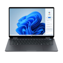 HP OmniBook Ultra Flip 14-fh0006na Copilot+ PC Intel Core Ultra 7 256V Hybrid (2-in-1) 35.6 cm (14") Touchscreen 3K 16 GB LPDDR5x-SDRAM 1 TB SSD Wi-Fi 7 (802.11be) Windows 11 Home Grey