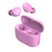 JLab Go Air POP True Wireless Bluetooth Earbuds - Pink: Built-In Microphone, Silicone Cushion