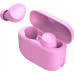 JLab Go Air POP True Wireless Bluetooth Earbuds - Pink: Built-In Microphone, Silicone Cushion