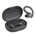 JLab Go Air Sport True Wireless Bluetooth Earbuds - Black: Sweat-Resistant, Built-In Mic
