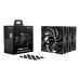be quiet! Pure Wings 3 120mm | PWM high-speed Triple Pack Computer case Fan 12 cm Black 3 pc(s)