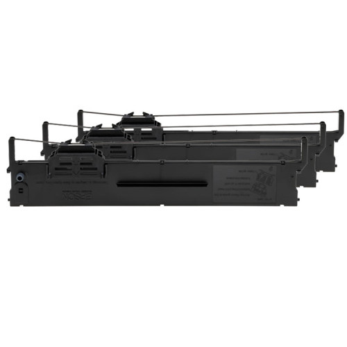 Epson SIDM Black Ribbon Cartridge for PLQ-20/22, 3-Pack (C13S015339)