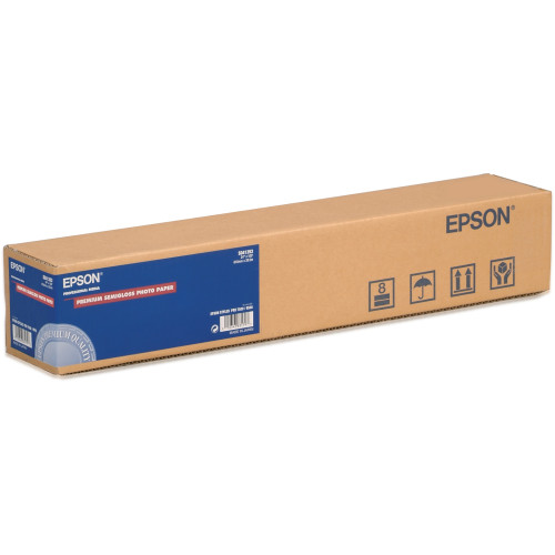 Epson Premium Semigloss Photo Paper Roll, 24