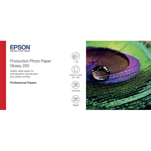 Epson Photo Paper Gloss 200 White