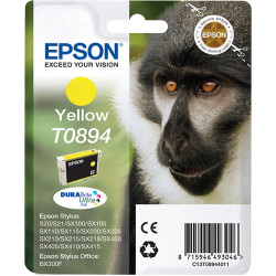 Epson Monkey Singlepack Yellow T0894 DURABrite Ultra Ink