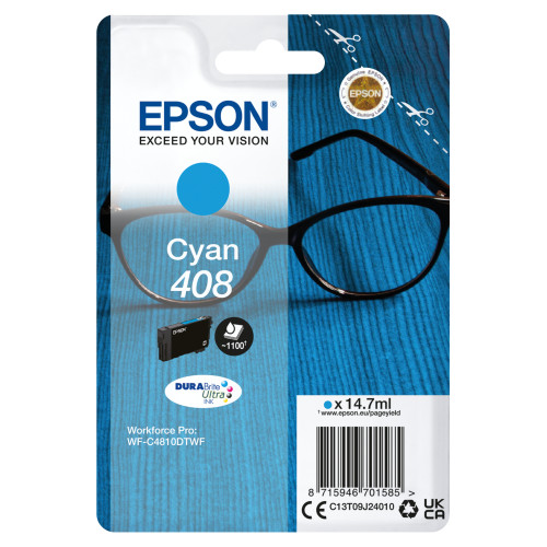 Epson C13T09J24010 ink cartridge 1 pc(s) Original Standard Yield Cyan