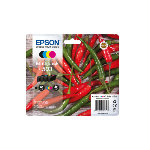 Epson 503 ink cartridge 4 pc(s) Original Standard Yield Black, Cyan, Magenta, Yellow