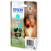 Epson Squirrel Singlepack Cyan 378XL Claria Photo HD Ink
