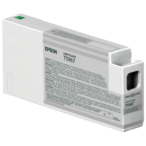 Epson Singlepack Light Black T596700 UltraChrome HDR 350 ml