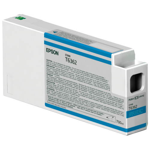 Epson Singlepack Cyan T636200 UltraChrome HDR 700 ml