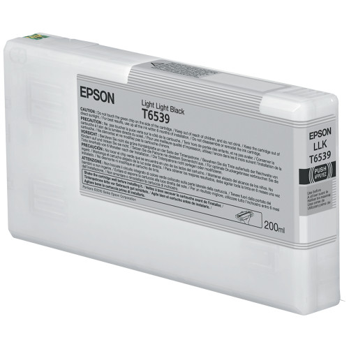 Epson T6539 Light Light Black Ink Cartridge (200ml)
