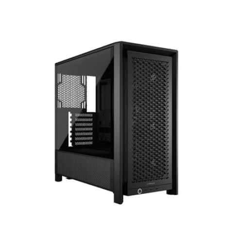Corsair FRAME 4000D RS Black Steel / Tempered Glass ATX Mid Tower Computer Case- 3X CORSAIR RS Fans