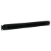 StarTech.com 1U High-density Brush Strip Cable Management Panel, Sturdy Steel Horizontal Data Centre Cable Organizer