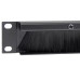 StarTech.com 1U High-density Brush Strip Cable Management Panel, Sturdy Steel Horizontal Data Centre Cable Organizer