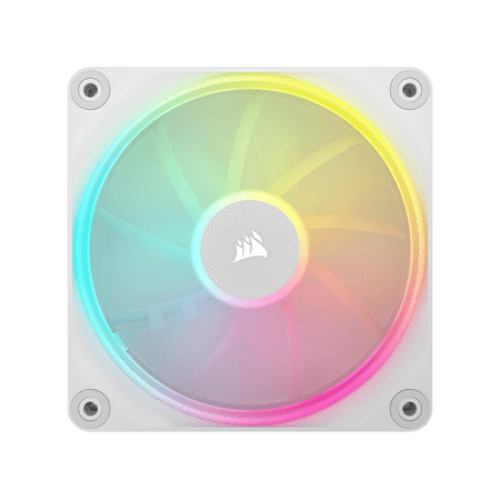 CORSAIR LX RGB Series  iCUE LINK LX120 RGB White  120mm Fan  Single Pack