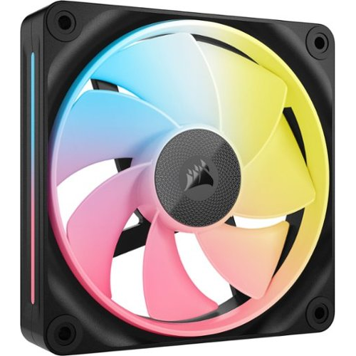 CORSAIR - iCUE LINK LX120-R RGB 120mm PWM Reverse Blade Computer Case Expansion Fan - Black