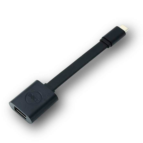 DELL DBQBJBC054 USB cable USB 3.2 Gen 1 (3.1 Gen 1) 0.132 m USB C USB A Black