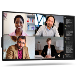 DELL P5525QC Digital signage flat panel 138.8 cm (54.6") LCD 400 cd/m² 4K Ultra HD Black