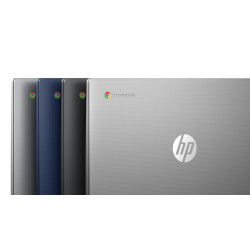 HP 14A-NM0001NAX MTK 540 8GB 128GB CHR MediaTek Kompanio 540 Chromebook 35.6 cm (14") HD LPDDR5-SDRAM UFS Wi-Fi 6 (802.11ax) ChromeOS Silver