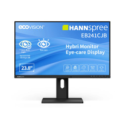 Hannspree Hybri Monitor EB241CJB computer monitor 60.5 cm (23.8") 1920 x 1080 pixels Full HD LCD Black