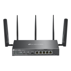 TP-Link ER706WP-4G wireless router Gigabit Ethernet Dual-band (2.4 GHz / 5 GHz) Black