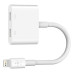 Belkin - Lightning Audio with Charge Adapter - White
