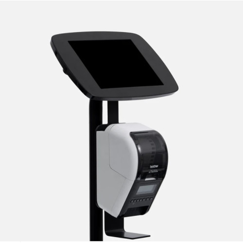 Bouncepad Floorstanding with Brother Printer mount tablet security enclosure Black 26.7 cm (10.5