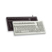 CHERRY G80-1800 Compact Corded Keyboard, Light-Grey. PS2/USB, (QWERTY - UK)