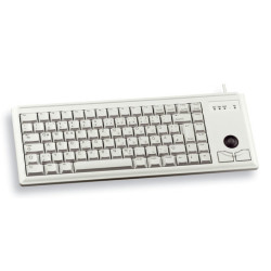 CHERRY G84-4400 TRACKBALL KEYBOARD Corded, PS2, Light Grey, (QWERTY - UK)